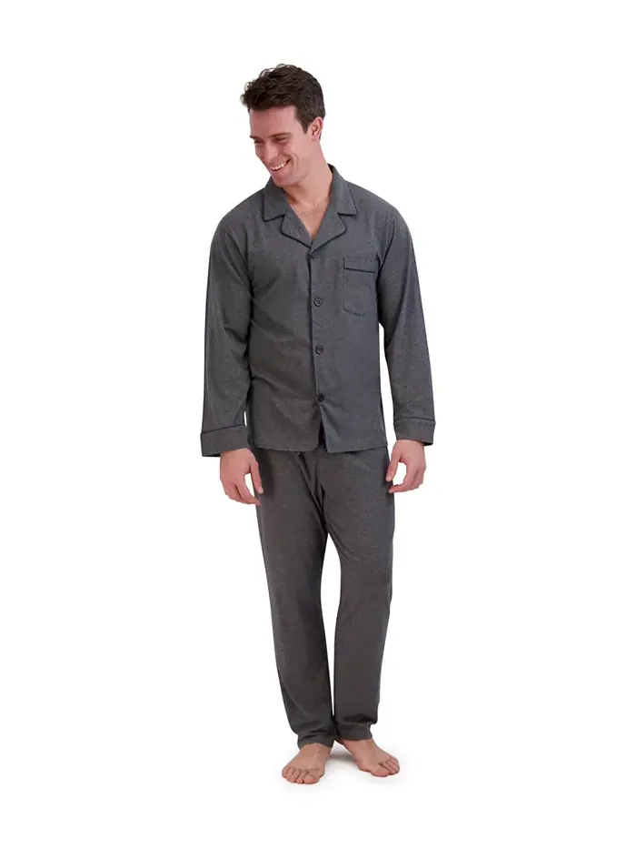 Мужская пижама из хлопка и модала, 2 предмета Hanes