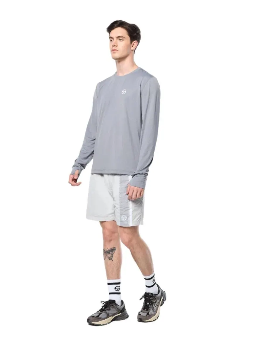 Футболка с длинным рукавом Attivo Damarindo Sergio Tacchini — изображение 3 из 5, серый
