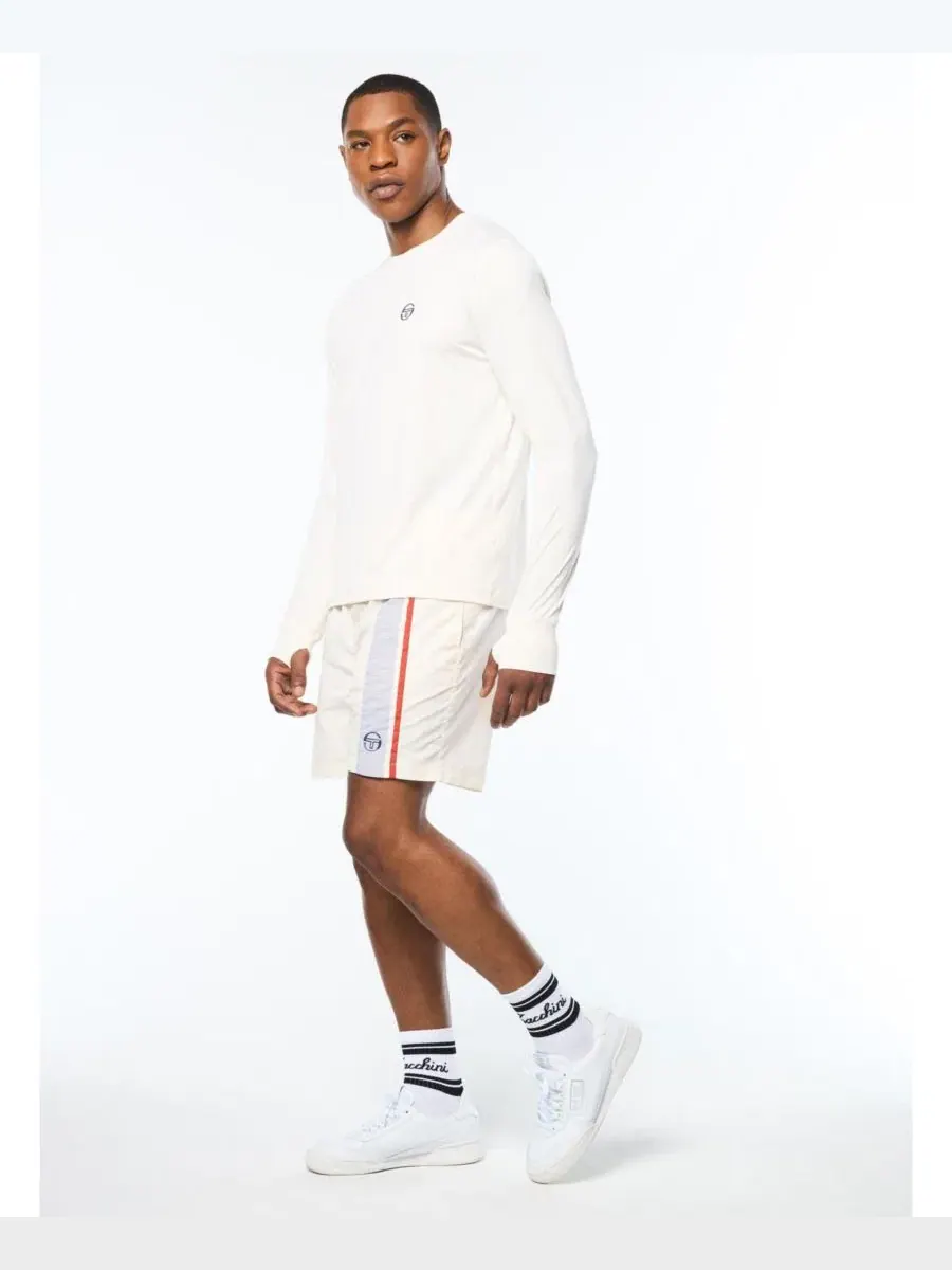 Футболка с длинным рукавом Attivo Damarindo Sergio Tacchini — изображение 4 из 5, белый