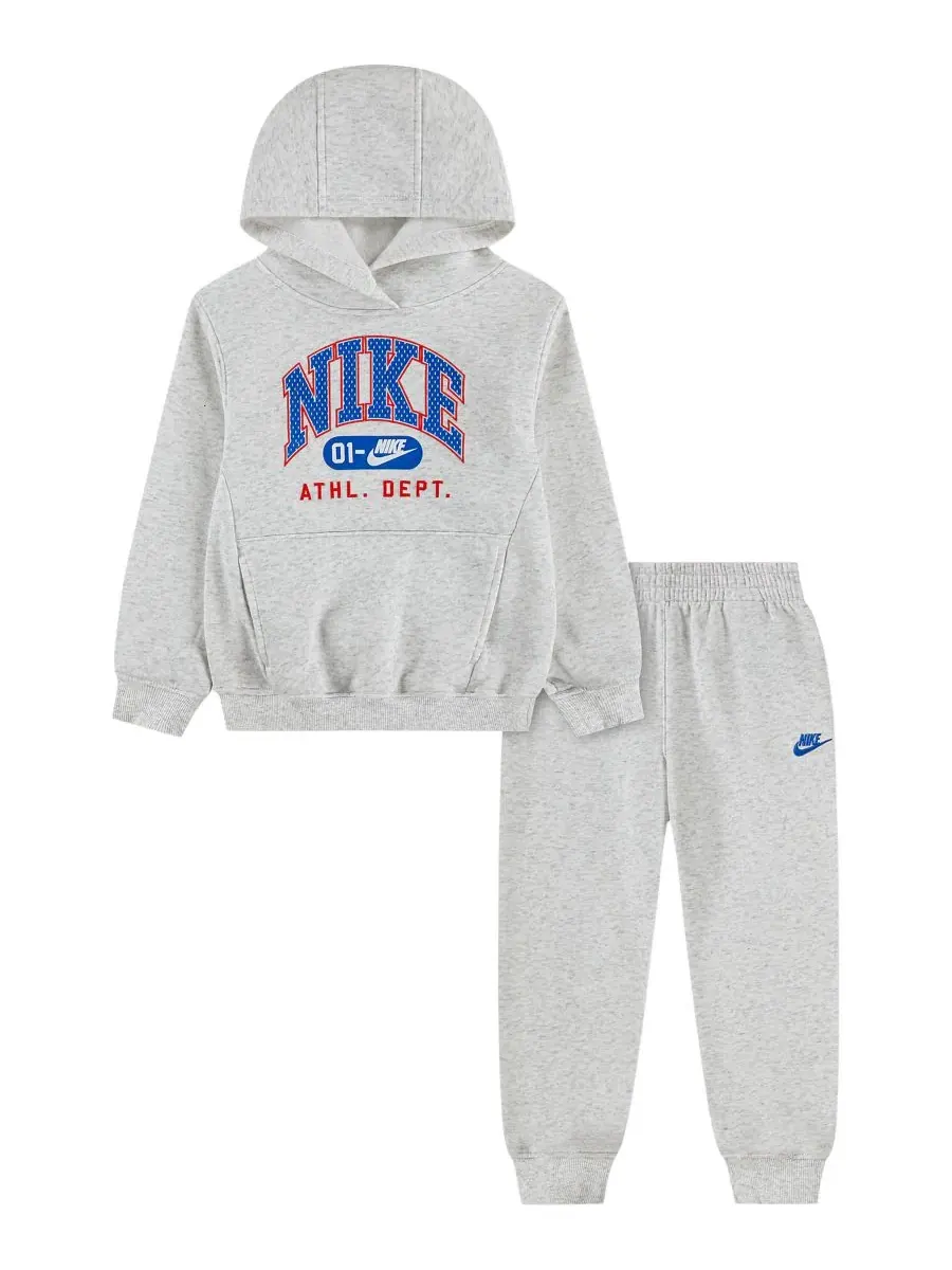 Комплект из худи и штанов из флиса, с капюшоном, с графическим принтом Nike