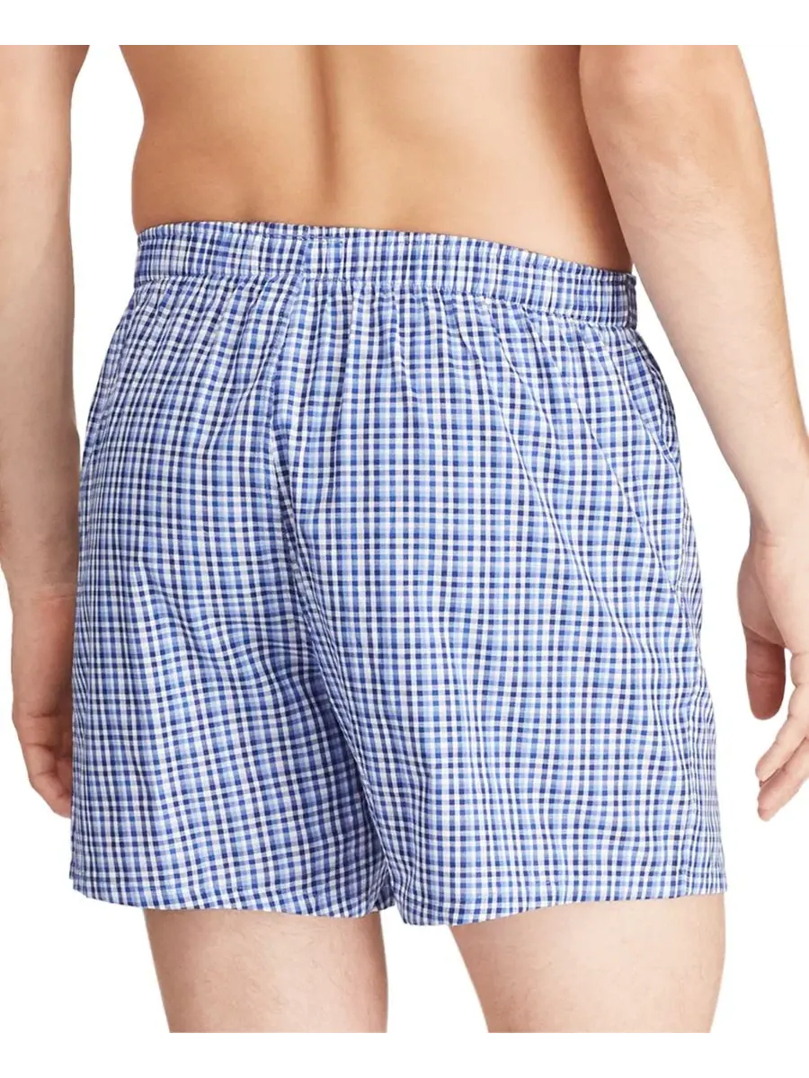 Мужские трусы-боксеры с принтом в клетку Polo Ralph Lauren, Jefferson Plaid — изображение 3 из 4