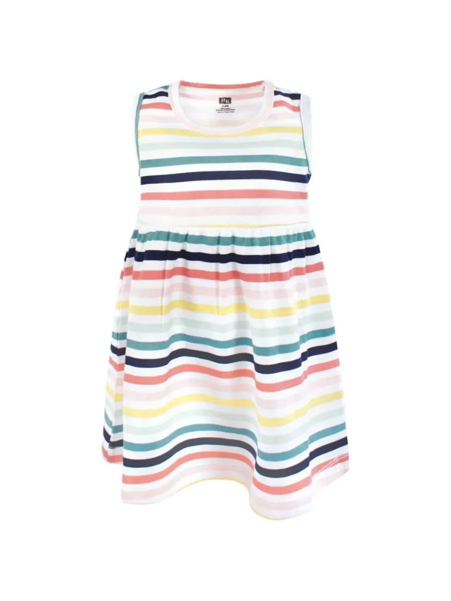 Комплект из платья и кардигана Hudson Baby Sunset Stripe — изображение 3 из 5, серый