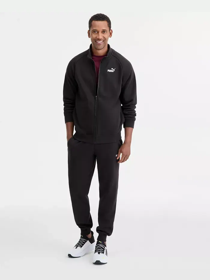 Мужская куртка с застежкой-молнией спереди Puma — изображение 2 из 4, черный