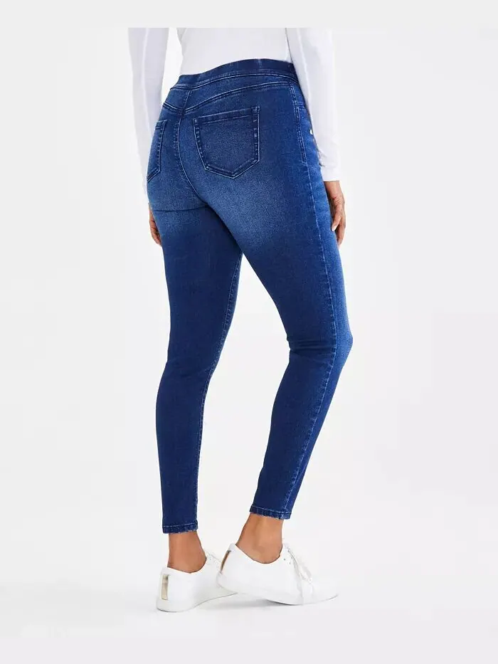 Джеггинсы Petite Mid Rise Push On Style & Co — изображение 2 из 3