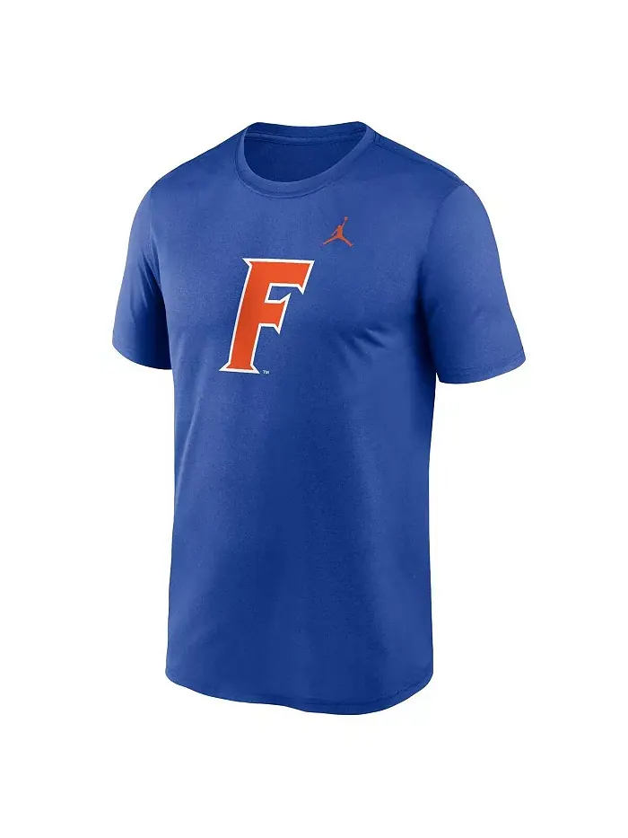 Мужская футболка Florida Gators Primetime Legend Alternate Logo Jordan — изображение 2 из 3, королевский