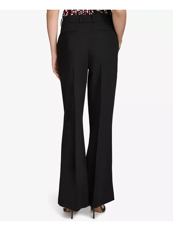 Женские брюки-клеш Halston — изображение 2 из 4, черный