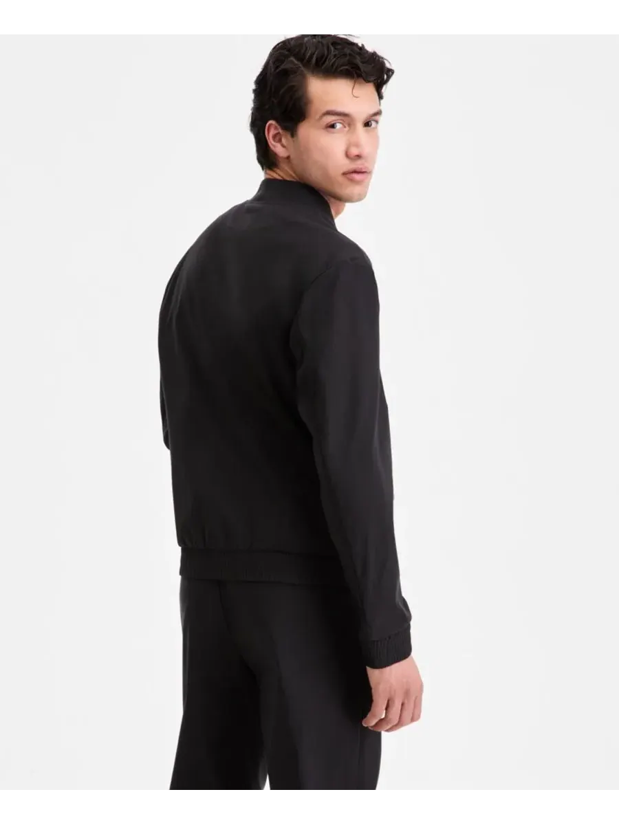Мужская куртка на молнии Hugo Boss — изображение 2 из 4, черный