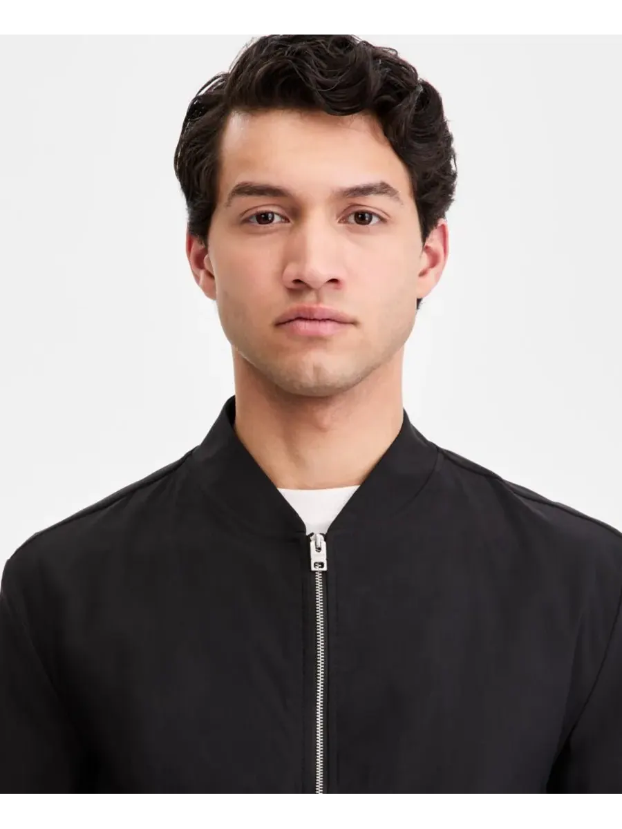 Мужская куртка на молнии Hugo Boss — изображение 3 из 4, черный