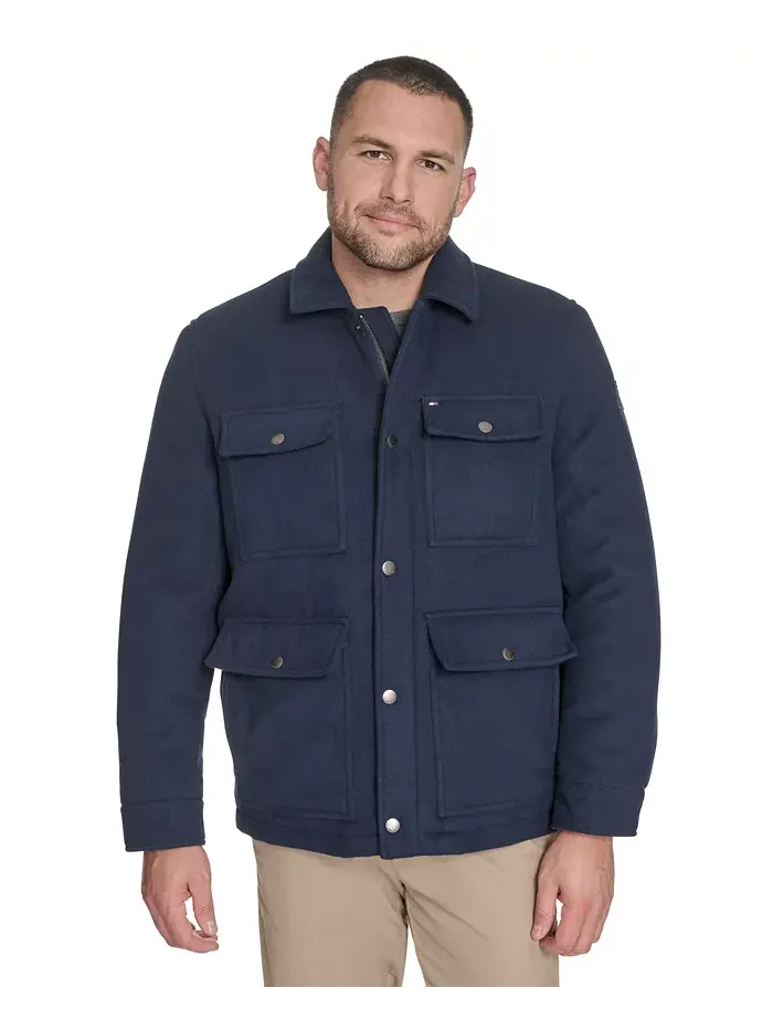 Мужская куртка Field из шерстяной смеси Tommy Hilfiger