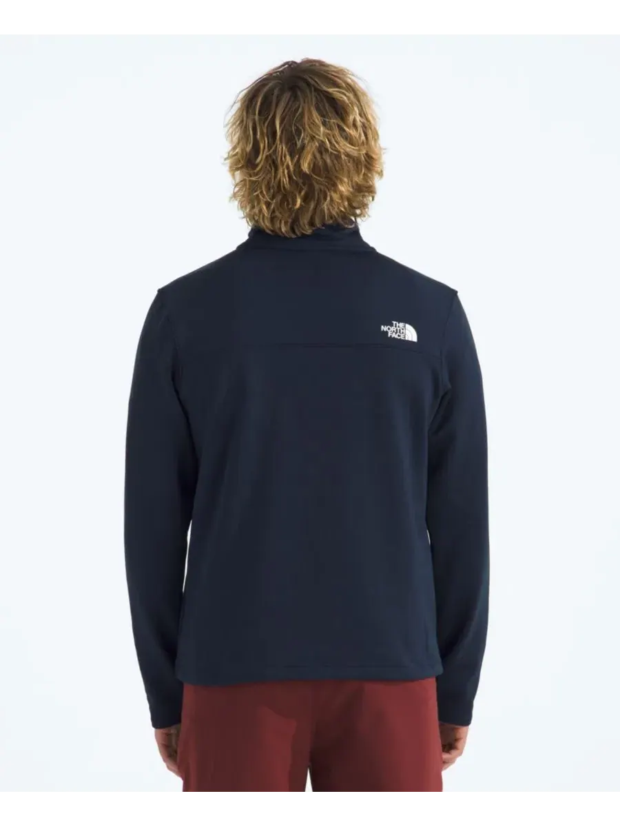 Куртка The North Face Cedar Trail Grid Quarter-Zip — изображение 4 из 4, темно-синий