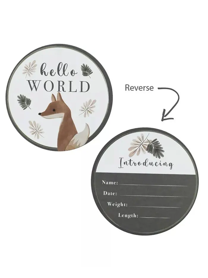 Подарочный набор Hello World для мальчиков и девочек, 3 предмета Living Textiles — изображение 3 из 3