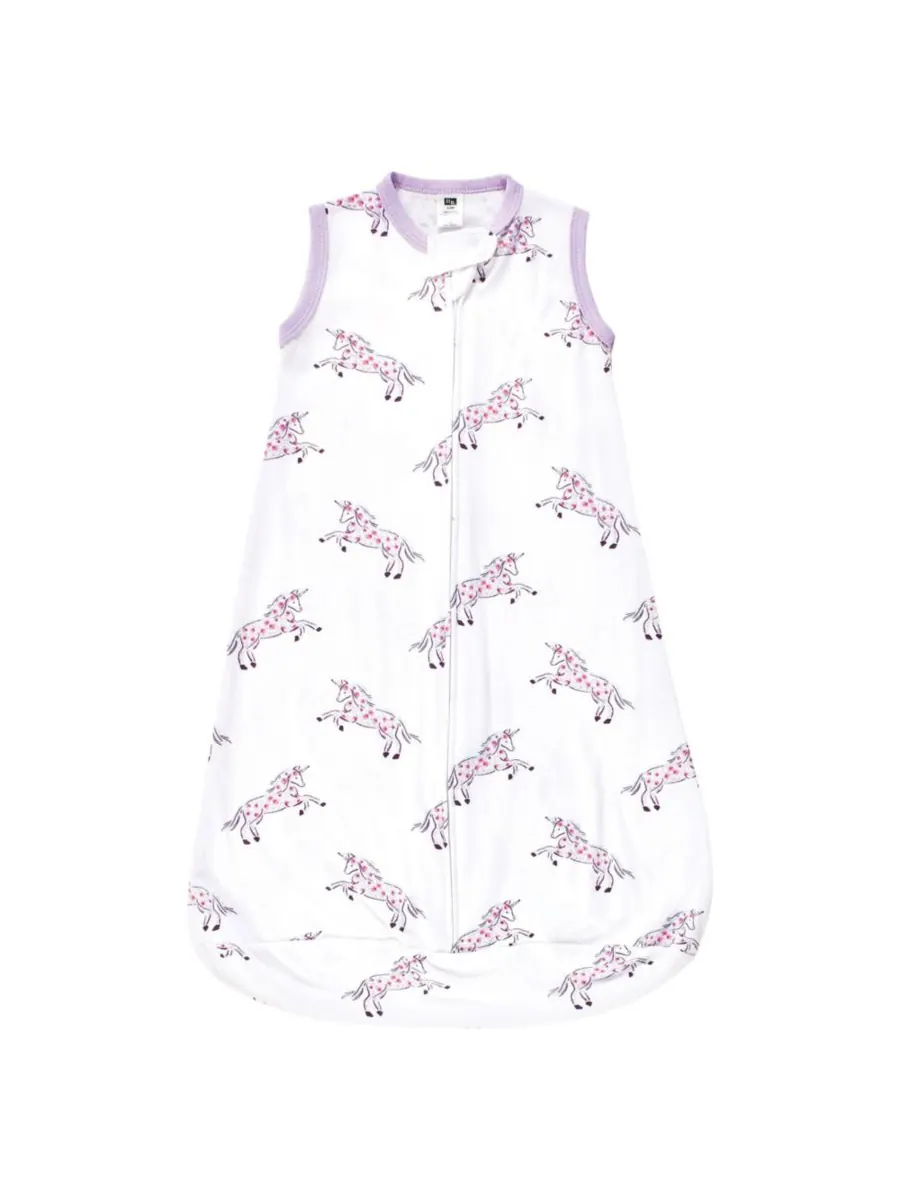 Хлопковая блузка с длинными рукавами - решение для сна Hudson Baby, Floral unicorn sleeveless — 4