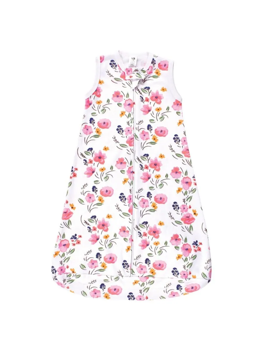 Хлопковая блузка с длинными рукавами - решение для сна Hudson Baby, Floral bouquet sleeveless — 4