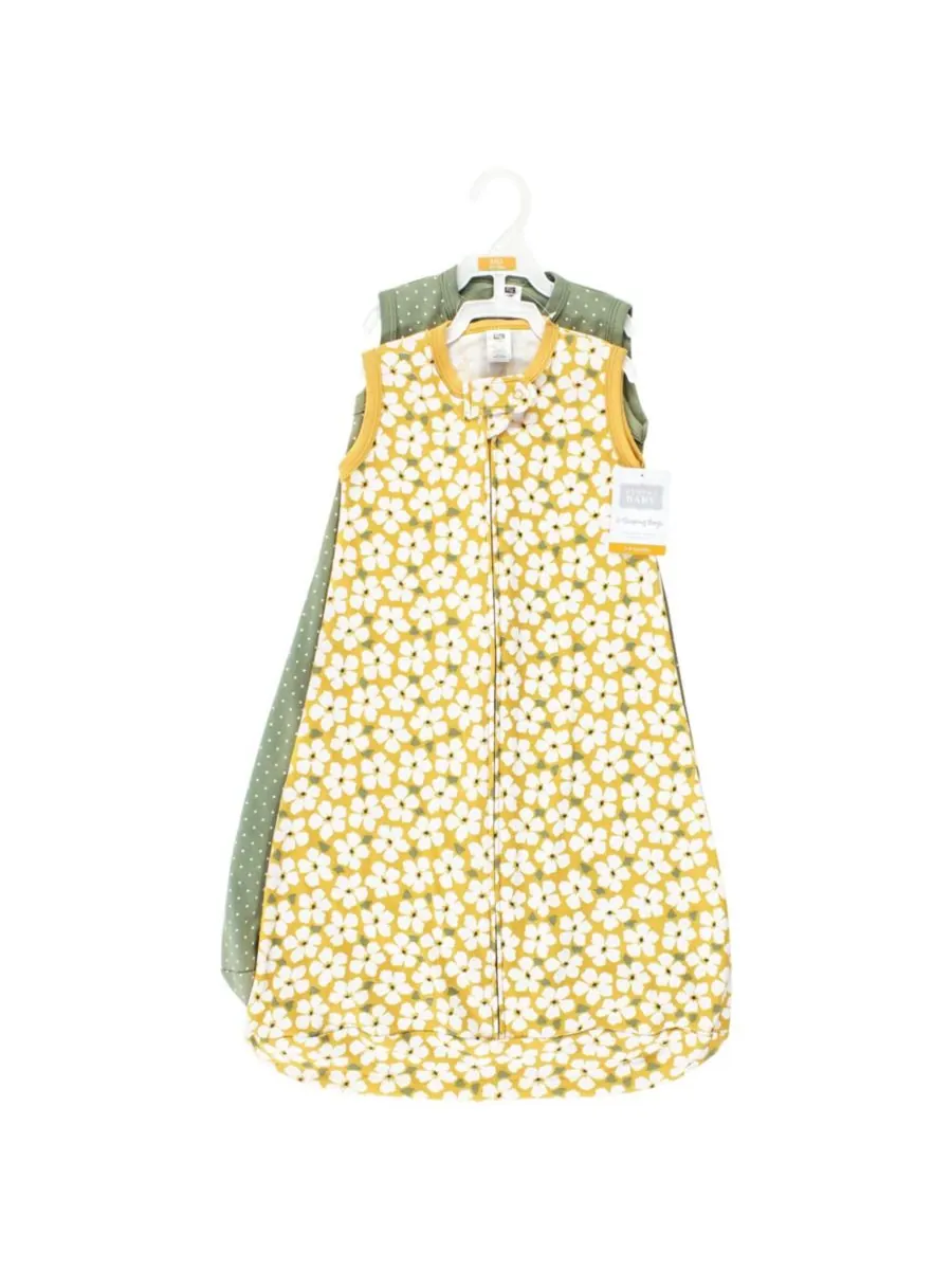 Хлопковая блузка с длинными рукавами - решение для сна Hudson Baby, Sage floral sleeveless — 2