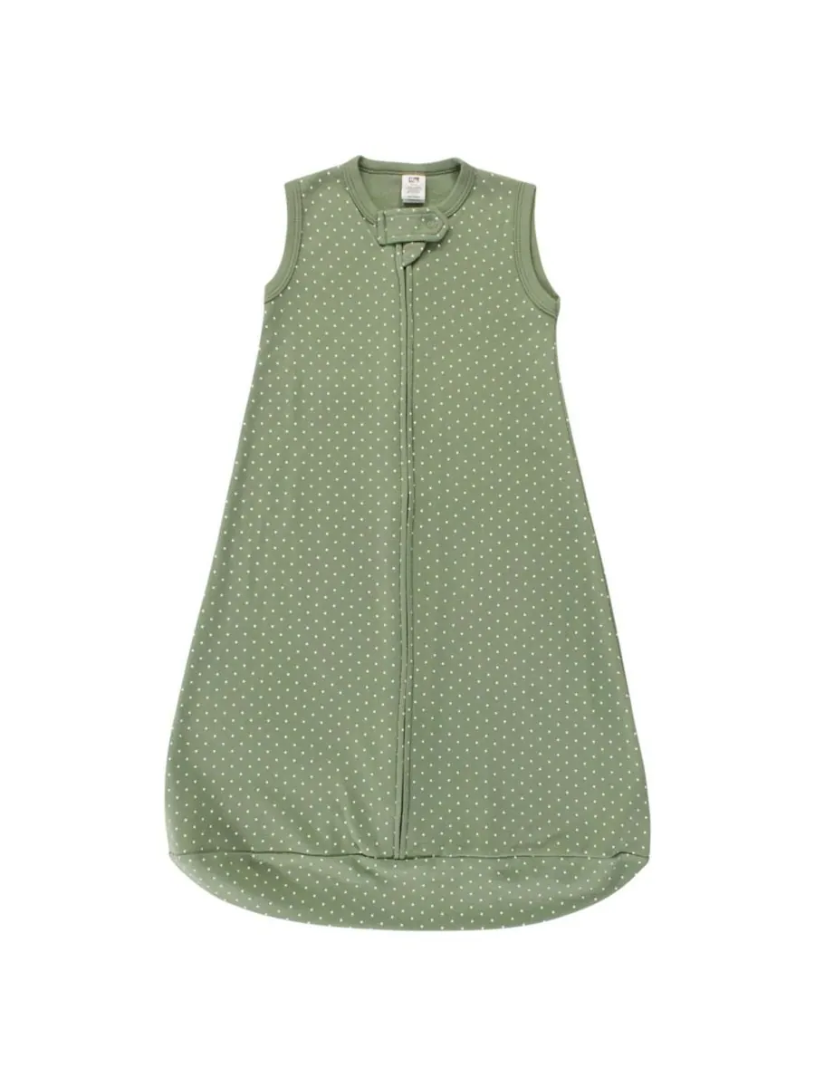 Хлопковая блузка с длинными рукавами - решение для сна Hudson Baby, Sage floral sleeveless — 3