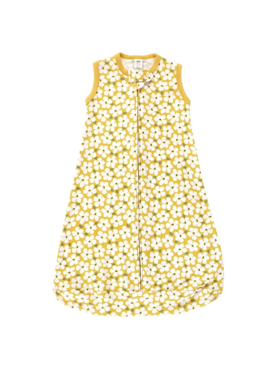 Хлопковая блузка с длинными рукавами - решение для сна Hudson Baby, Sage floral sleeveless — 4