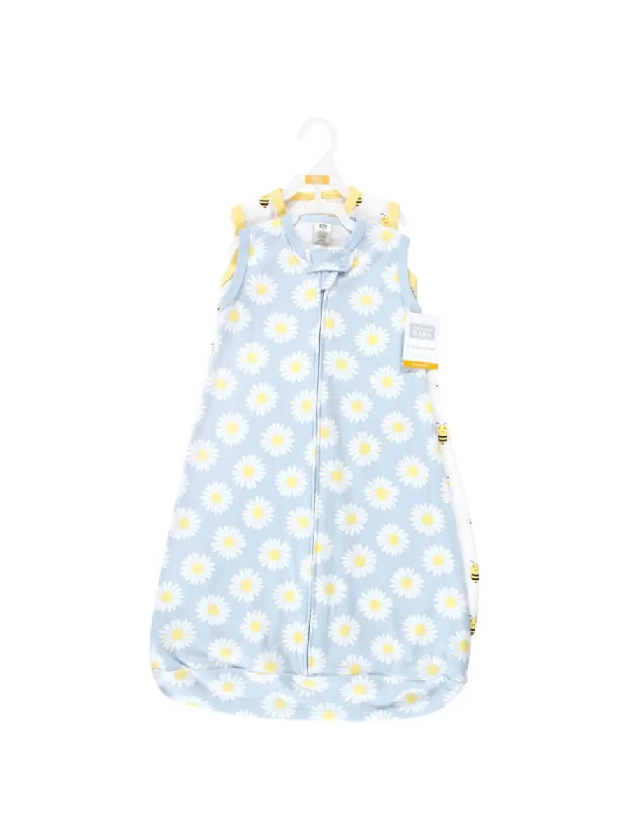 Хлопковая блузка с длинными рукавами - решение для сна Hudson Baby, Daisy bee sleeveless — 2