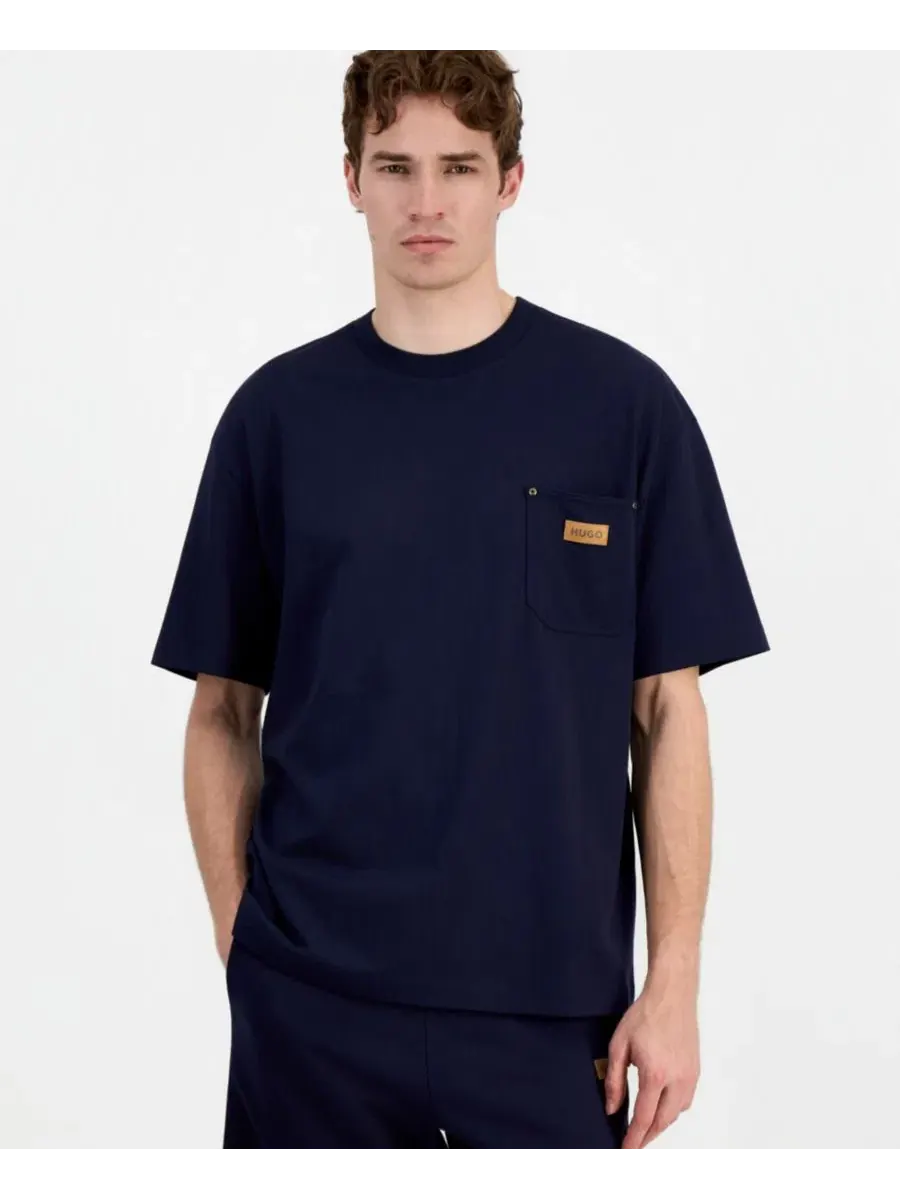 Футболка с нагрудным карманом Nevado Pocket Hugo Boss