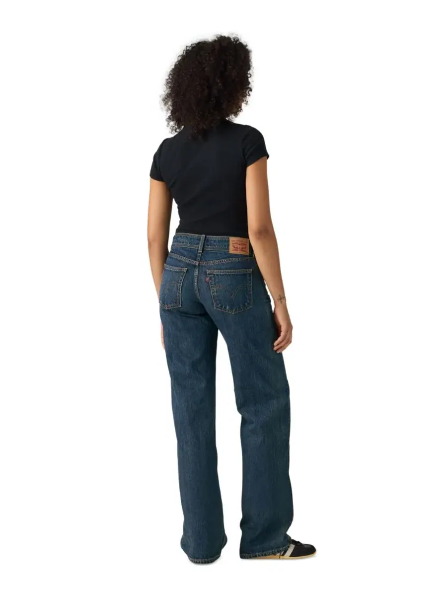 Джинсы свободные с заниженной талией и ремнем Levi's — изображение 5 из 5, серебристый