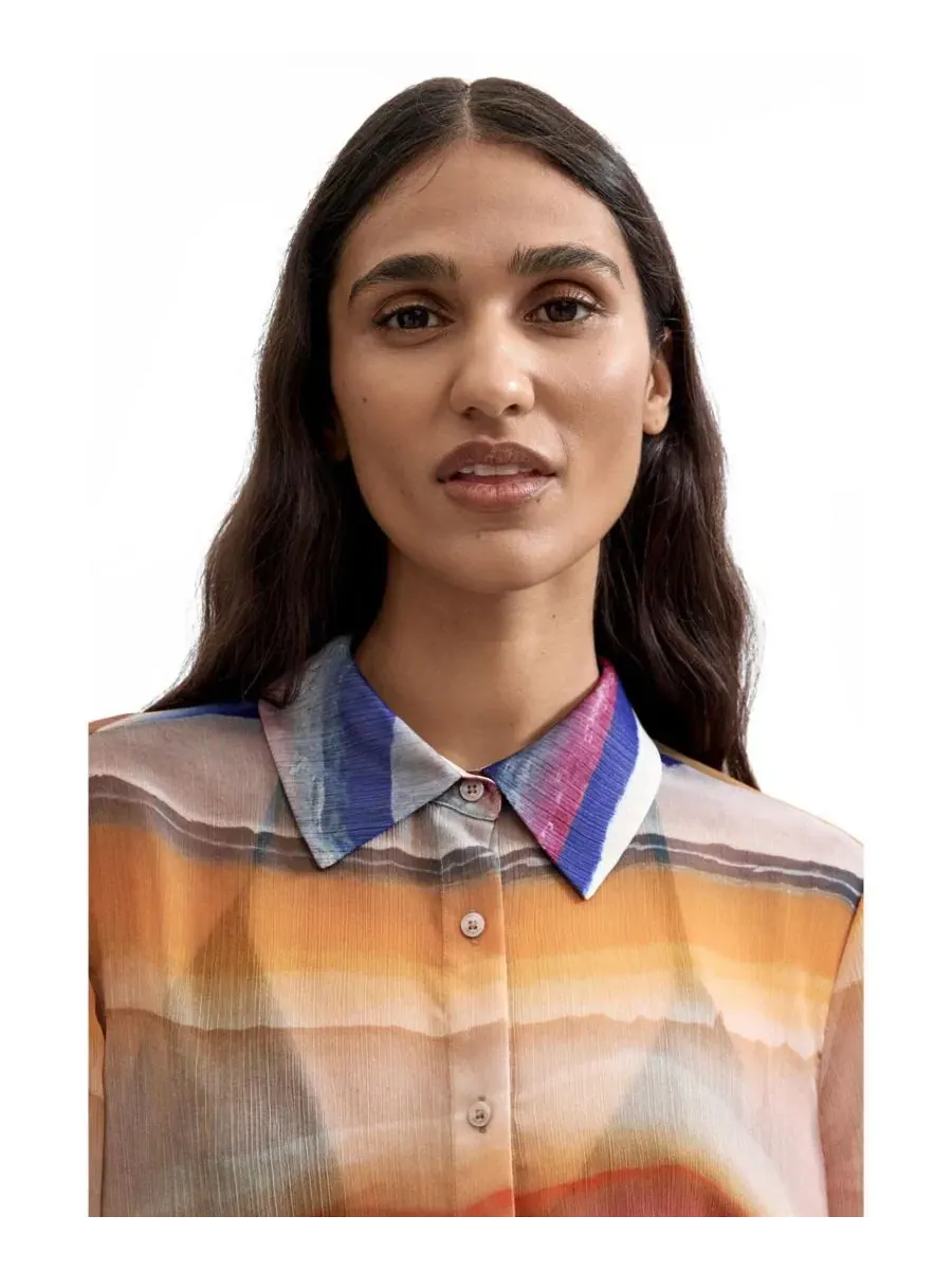Блуза с принтом Desigual — изображение 3 из 5, мульти