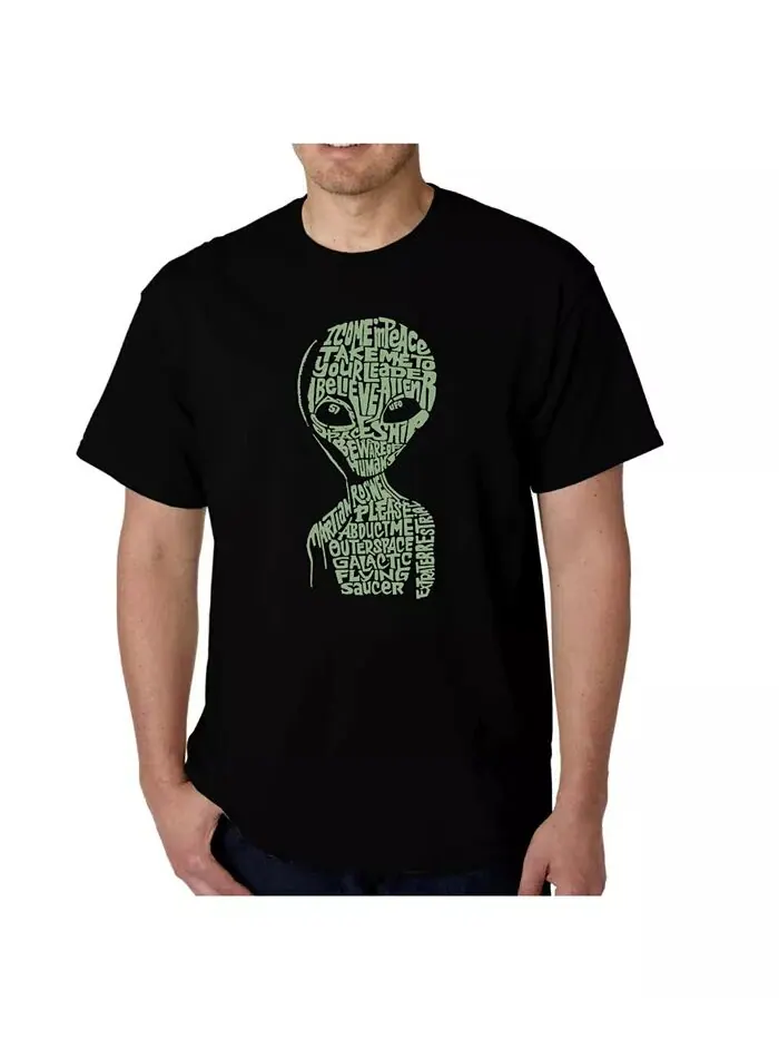 Футболка мужская Word Art - Area 51 LA Pop Art