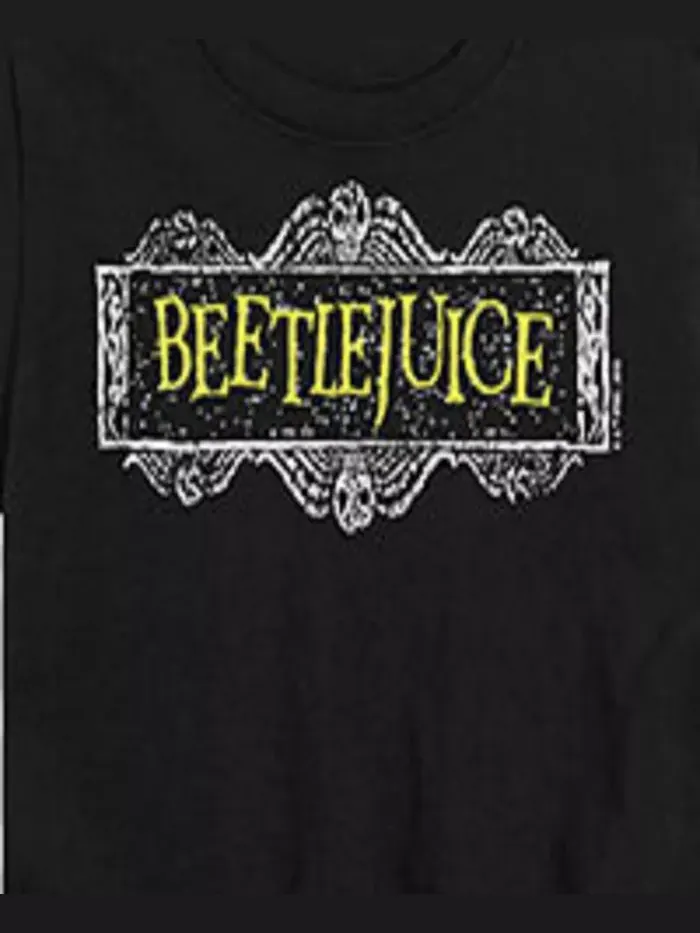Футболка с принтом для мальчиков Big Boys Beetlejuice — изображение 3 из 3, черный