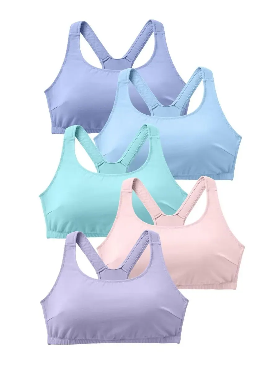 Комплект из 2 спортивных бюстгальтеров без косточек больших размеров Comfort Choice, Basic Pack — изображение 2 из 3