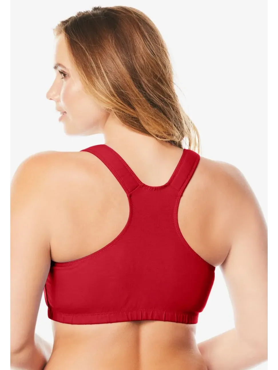 Комплект из 2 спортивных бюстгальтеров без косточек больших размеров Comfort Choice, Basic Pack — изображение 3 из 3