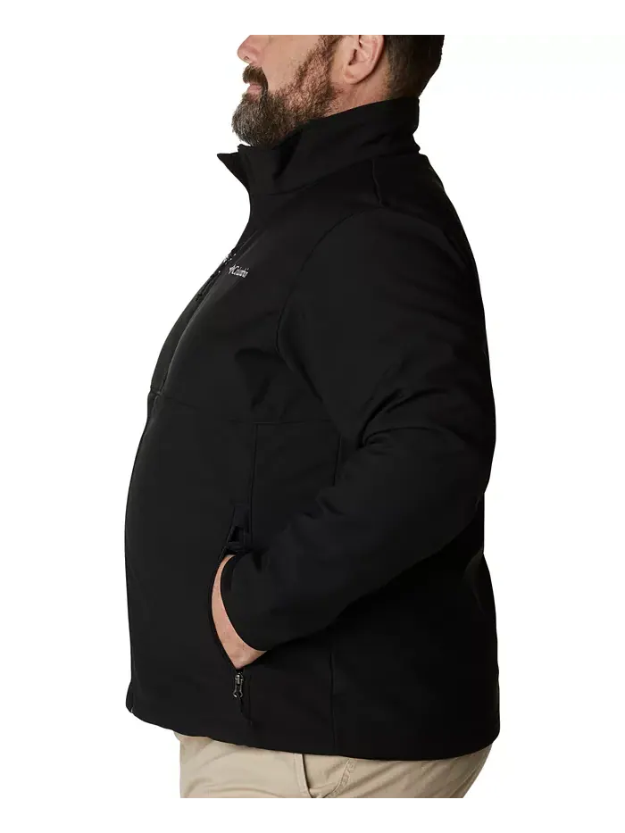 Мужская утепленная мягкая куртка Big & Tall Ascender Columbia — изображение 3 из 9, черный