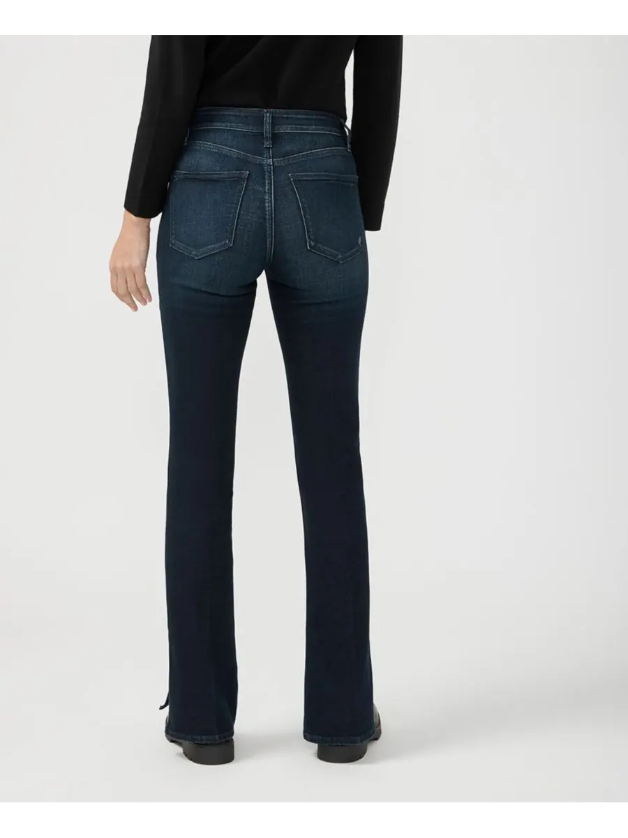 Женские джинсы Avery High Rise Curvy Fit Slim Bootcut Silver Jeans Co — изображение 3 из 8, синий
