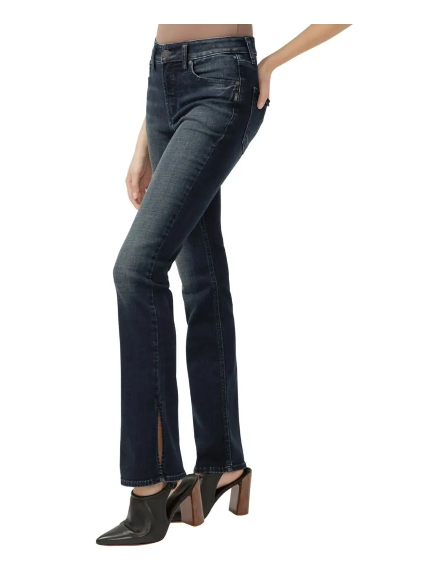 Женские джинсы Avery High Rise Curvy Fit Slim Bootcut Silver Jeans Co — изображение 6 из 8, синий