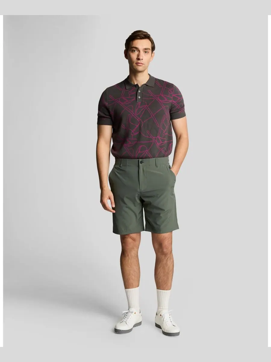 Мужские шорты для гольфа с пятью карманами Lyle & Scott