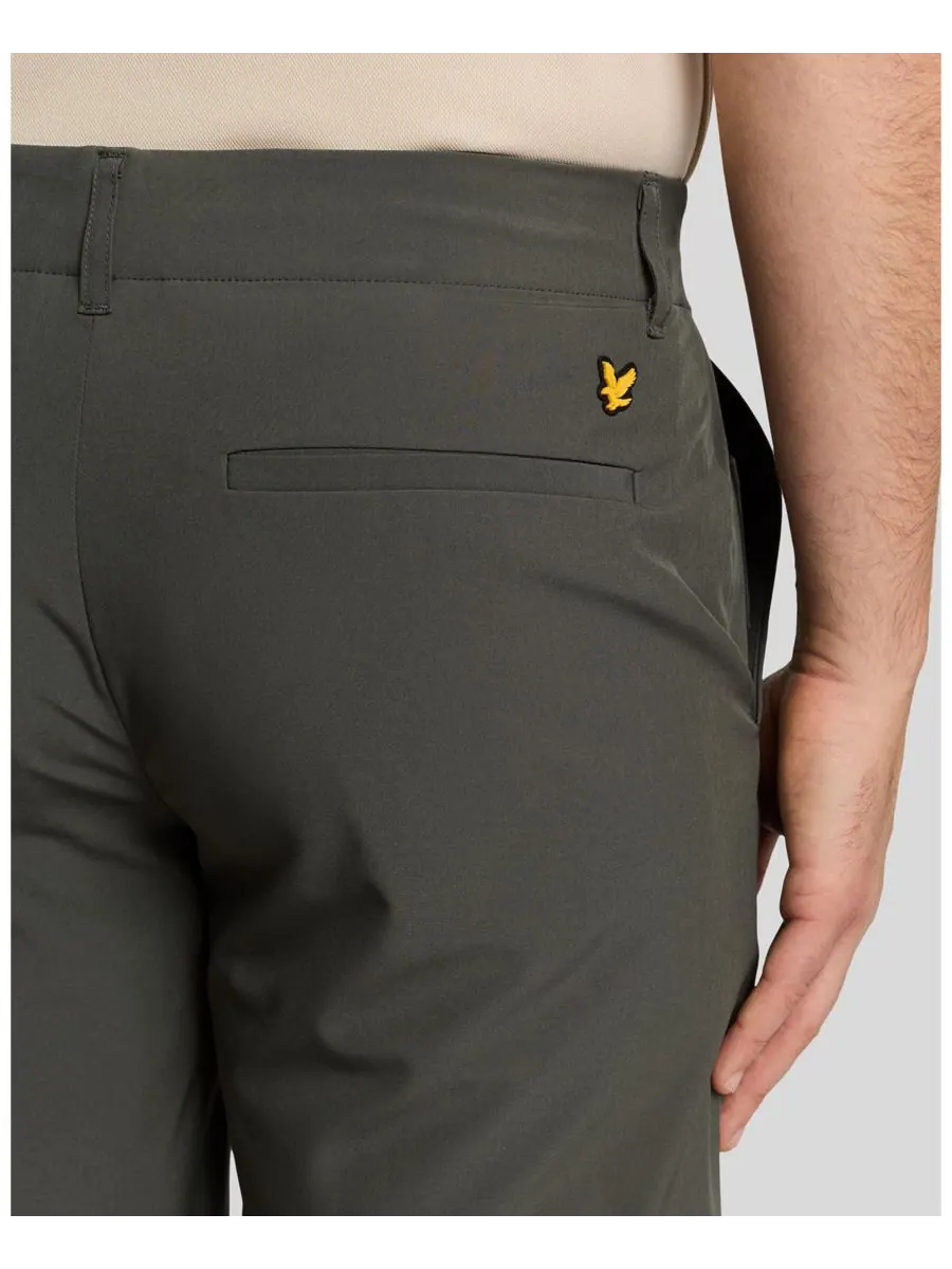 Мужские шорты для гольфа с пятью карманами Lyle & Scott — изображение 4 из 5, серый