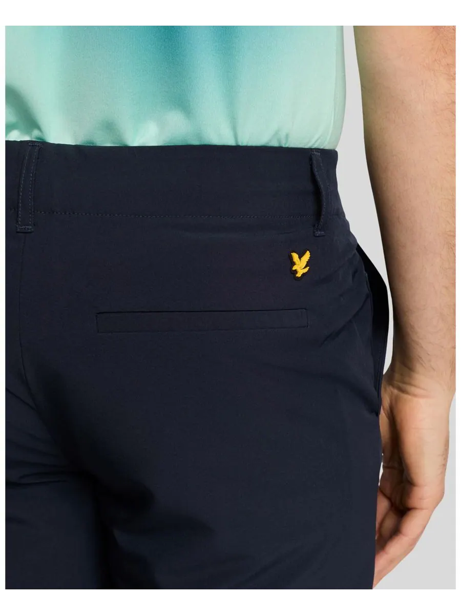 Мужские шорты для гольфа с пятью карманами Lyle & Scott — изображение 4 из 5, темный темно-синий