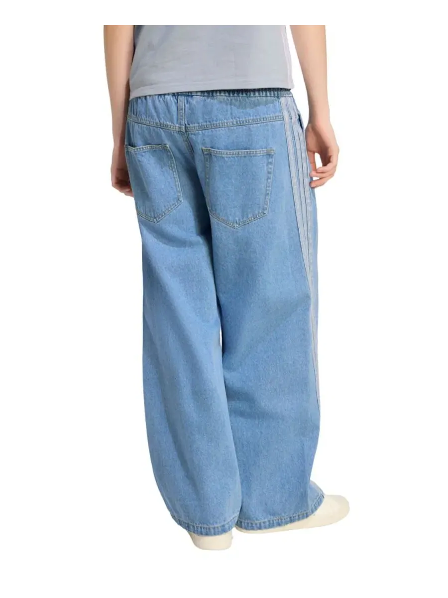 Джинсовые брюки свободного кроя Stadium Washed Denim Loose Fit Pants adidas — изображение 5 из 5, небесно-голубой
