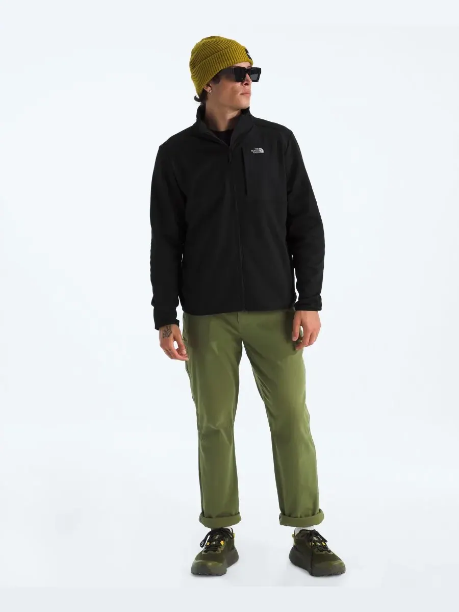 Мужская флисовая куртка на молнии The North Face — изображение 2 из 4, черный