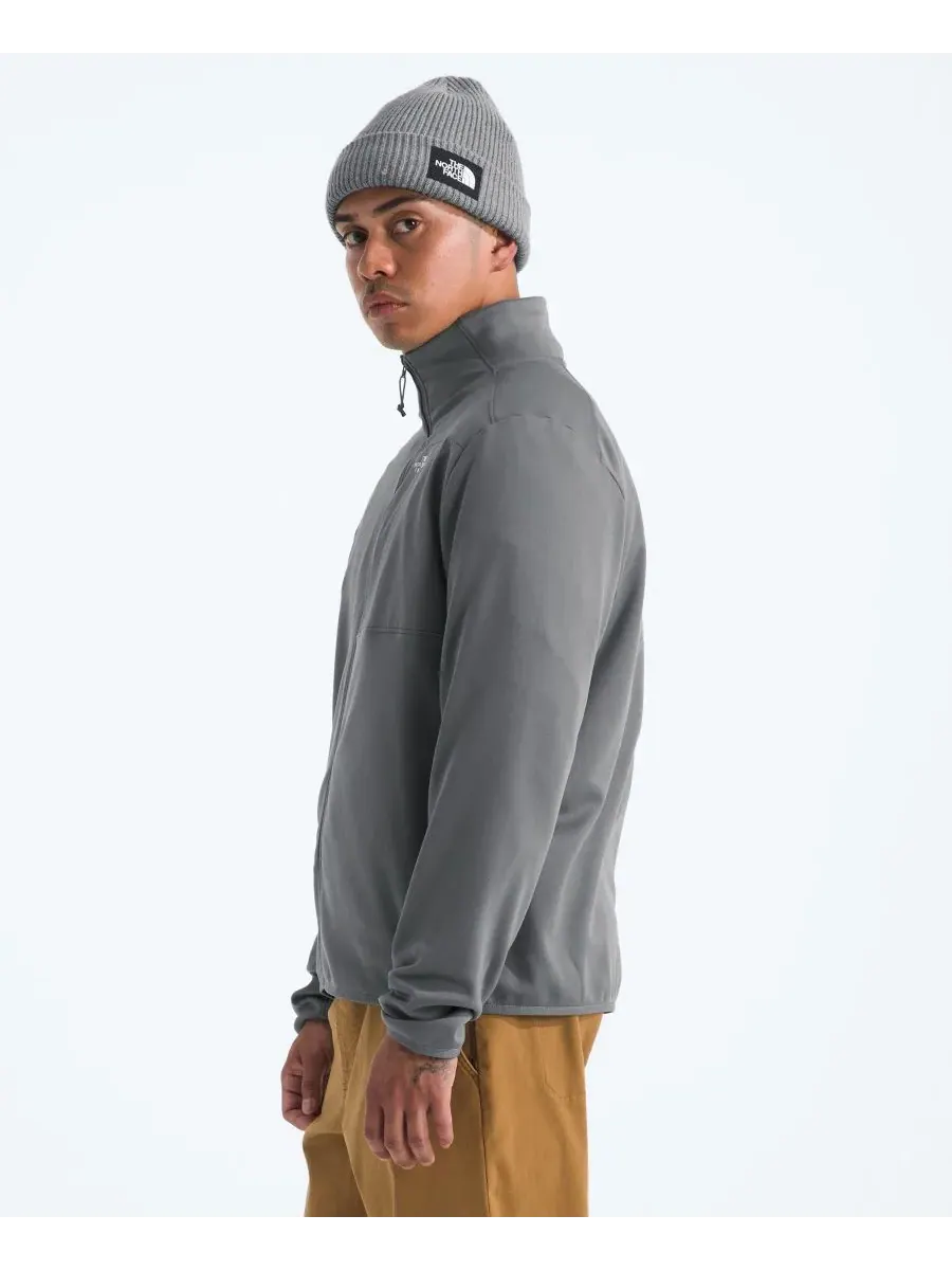 Мужская флисовая куртка на молнии The North Face — изображение 3 из 4, серый