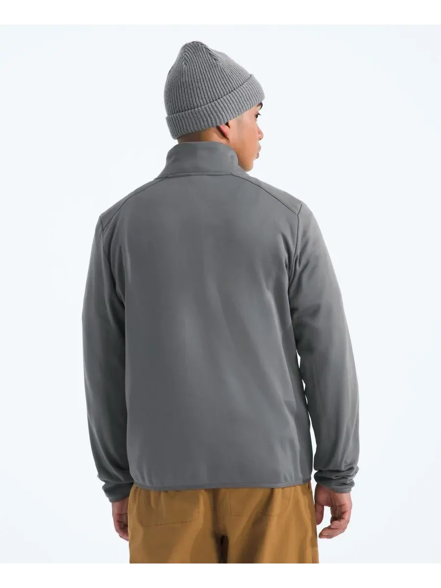 Мужская флисовая куртка на молнии The North Face — изображение 4 из 4, серый
