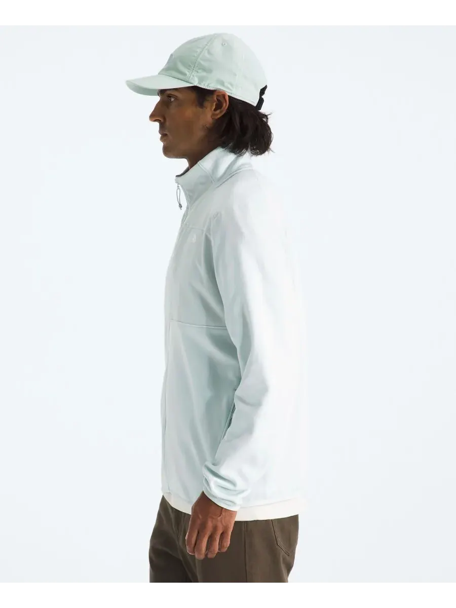 Мужская флисовая куртка на молнии The North Face — изображение 3 из 4, белый