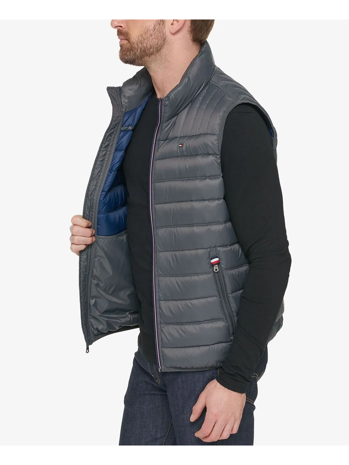 Жилет Tommy Hilfiger Quilted — изображение 9 из 10, темно-серый