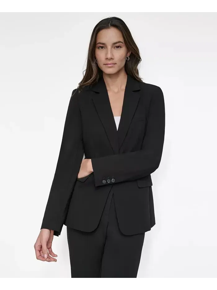 Женская куртка на одной пуговице DKNY