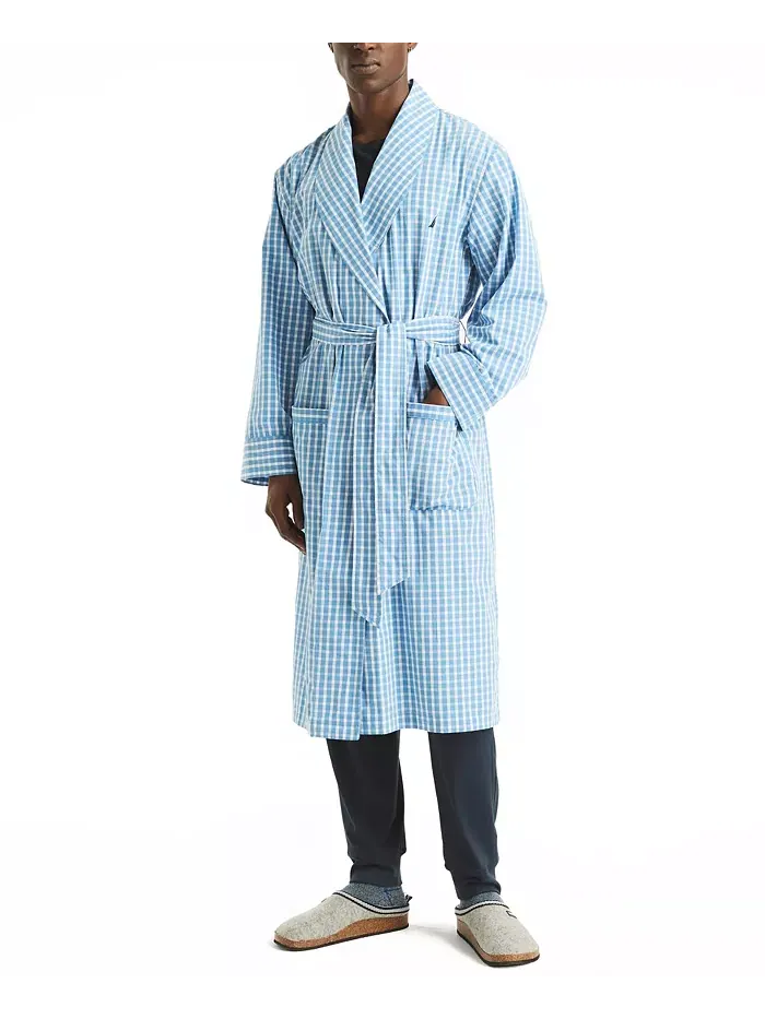 Мужской клетчатый халат Crafted Plaid Nautica