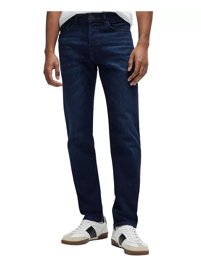 Мужские джинсы Regular Fit Comfort Stretch Hugo Boss