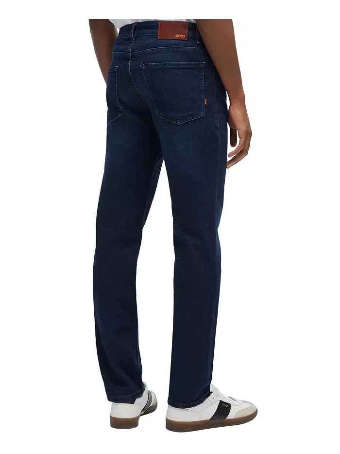 Мужские джинсы Regular Fit Comfort Stretch Hugo Boss — изображение 2 из 5, синий