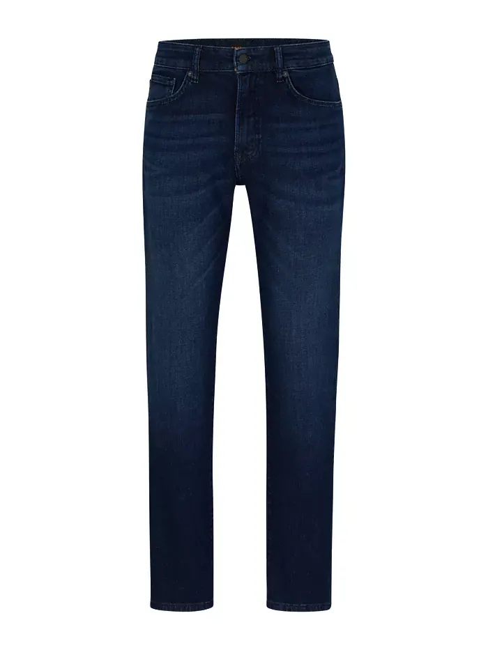 Мужские джинсы Regular Fit Comfort Stretch Hugo Boss — изображение 3 из 5, синий
