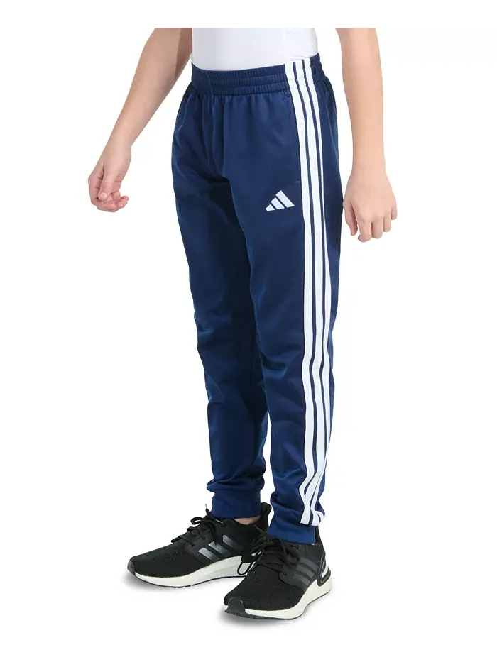 Брюки-джоггеры Big Boys с эластичным поясом Essential 3-Stripe adidas — изображение 3 из 6, черный