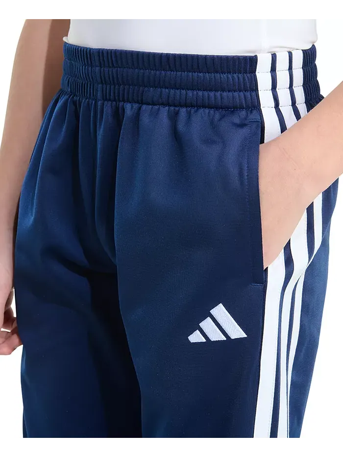 Брюки-джоггеры Big Boys с эластичным поясом Essential 3-Stripe adidas — изображение 5 из 6, черный