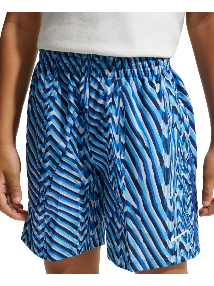 Шорты тренировочные Dri-FIT с эластичным поясом Nike — изображение 5 из 5, белый