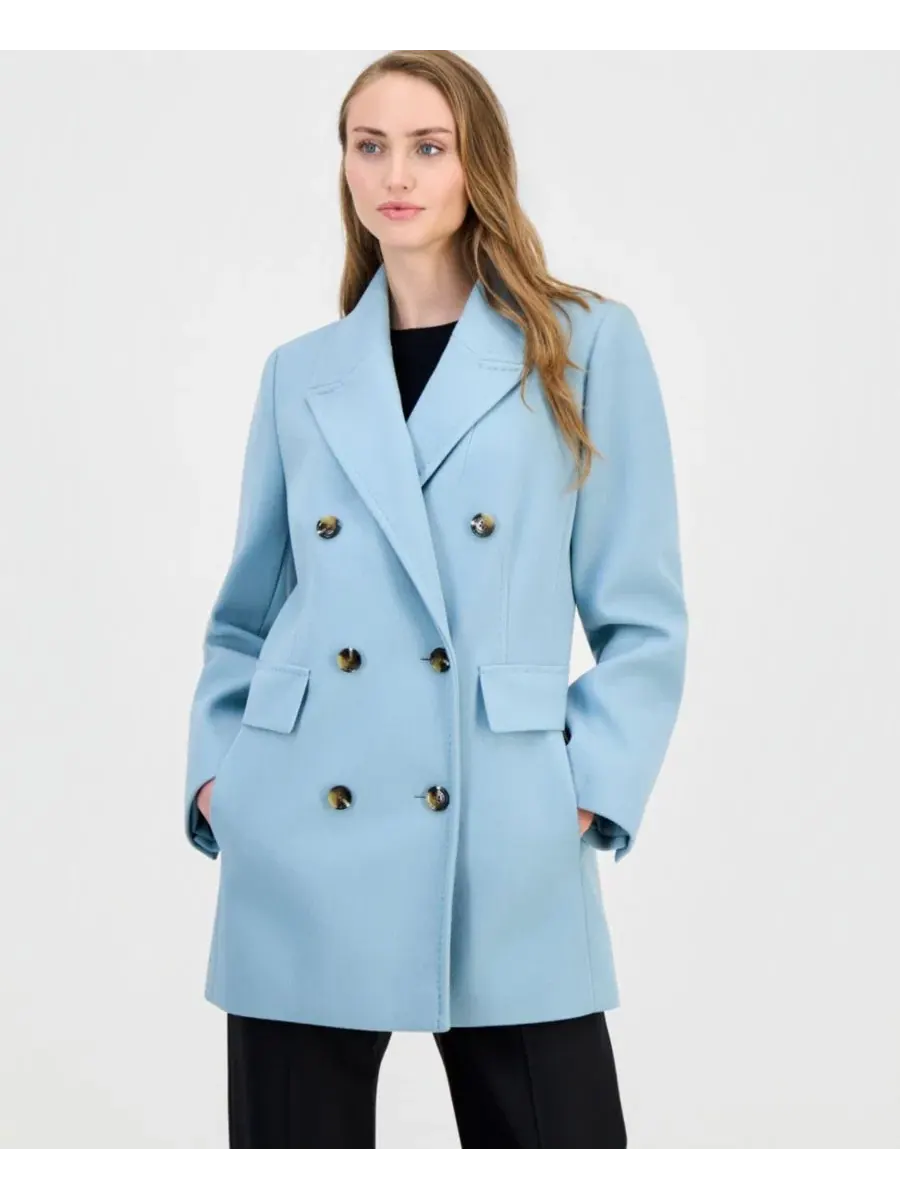 Пальто двубортное Anne Klein