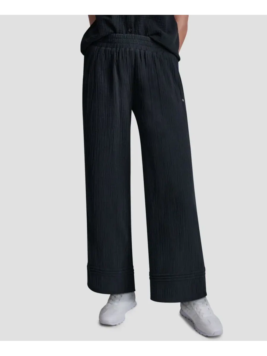 Укороченные брюки прямого кроя из марли, надеваемые через голову Dkny Jeans